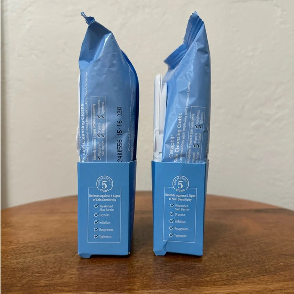 2 Pack - Cetaphil Gentle Skin Cleansing Cloths, 25 ct, Fragrance Free Wipes - Picture 4 of 4